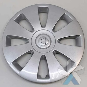 Genuine Smart Hubcap for 15" Steel Wheels C453 W453 (2014-)