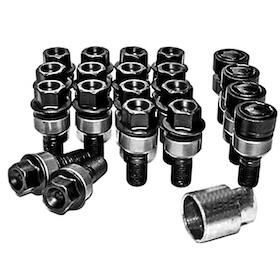 Bolt Pack Z-Sec: Genuine Porsche Bolts and Anti-theft Bolts (49B)