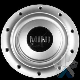 Genuine MINI R83 & R84 silver centre caps