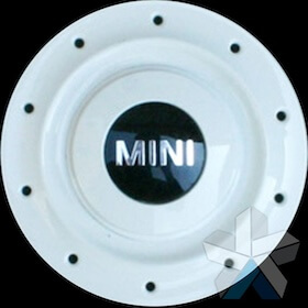 Genuine MINI R83 & R84 white centre caps
