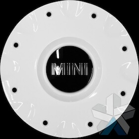 Genuine MINI R82 white centre caps