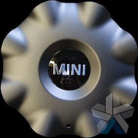 Genuine MINI R126 Anthracite centre caps