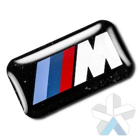 BMW M Wheel Badge