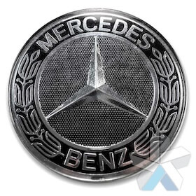 Genuine Mercedes Citan Chrome Star Centre Caps