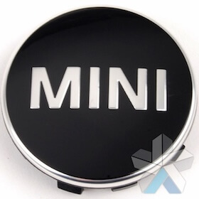 Genuine MINI Chrome Edge Centre Caps