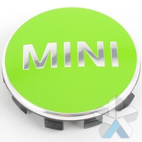 Genuine MINI Centre Cap Set Apple Green Small