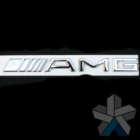 AMG bootlid badge