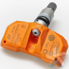 Huf RDE001 (Beru RDE001) OEM TPMS Sensor & Valve for Audi Bentley Ferrari Maserati Mercedes-Benz Porsche Volkswagen