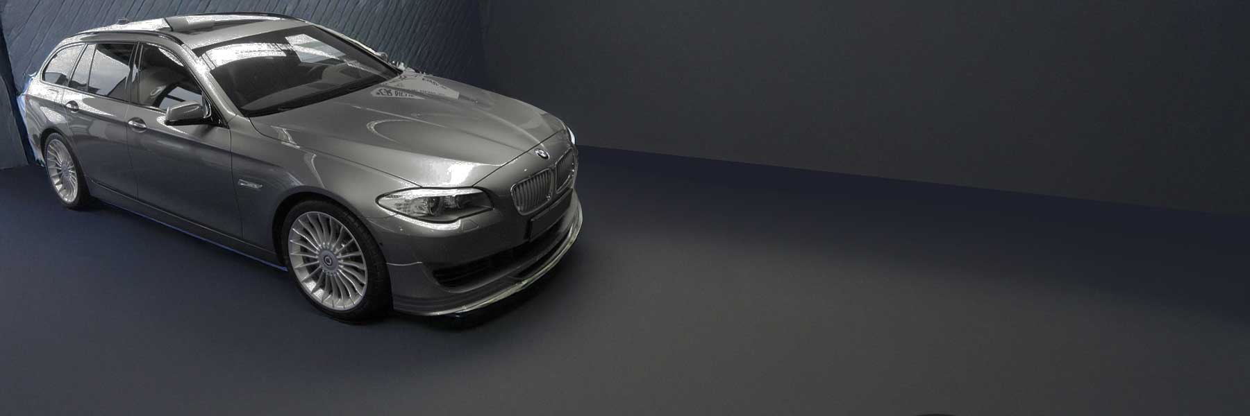 Banner image of a  Alpina B5 D5 F11 featuring original Alpina wheels.