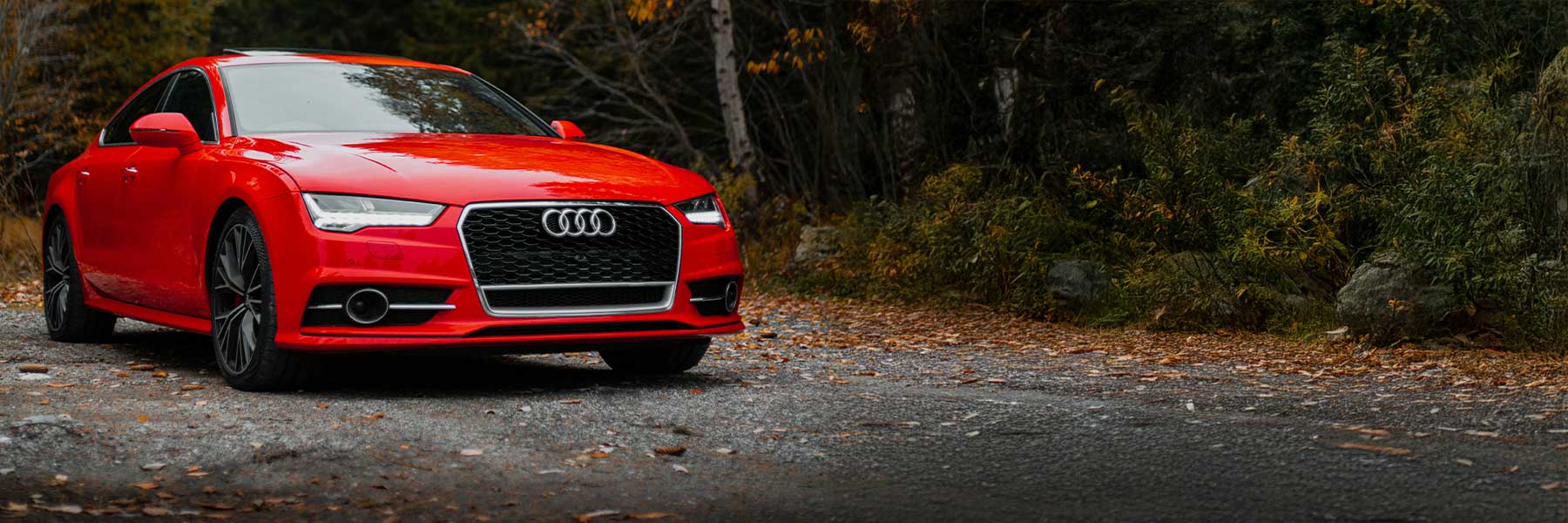 Banner image of a  Audi A7 & S7 C7 (4G) featuring original Audi wheels.