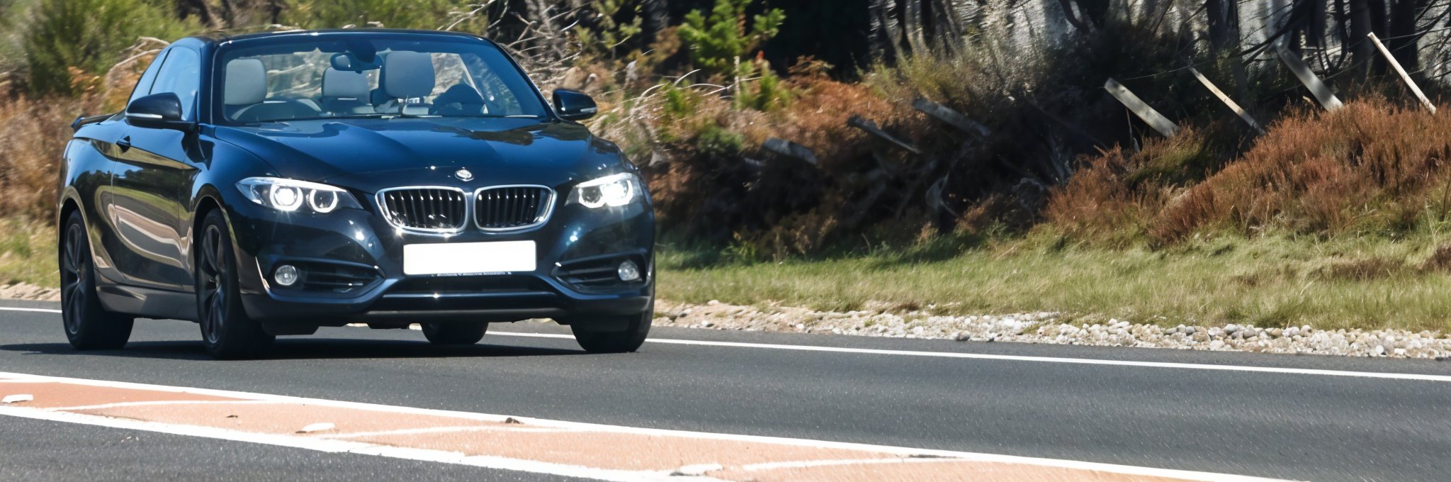 Banner image of a  BMW 2 Series F23 featuring original BMW wheels.