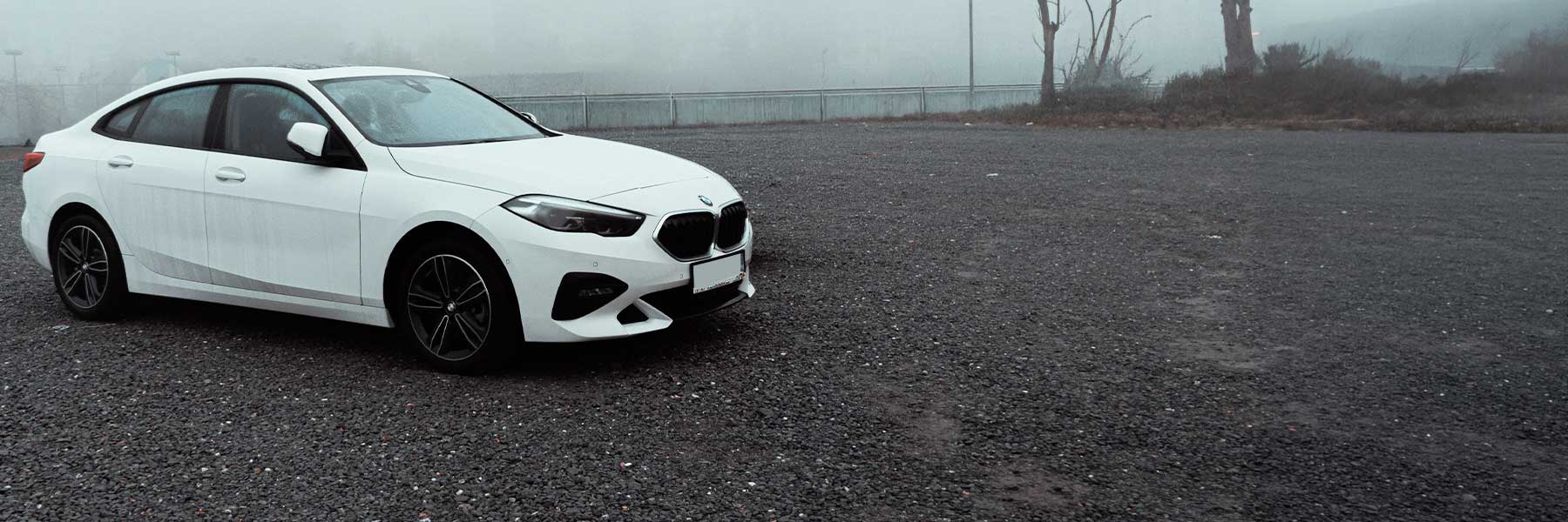 Banner image of a  BMW 2 Series F44 featuring original BMW wheels.