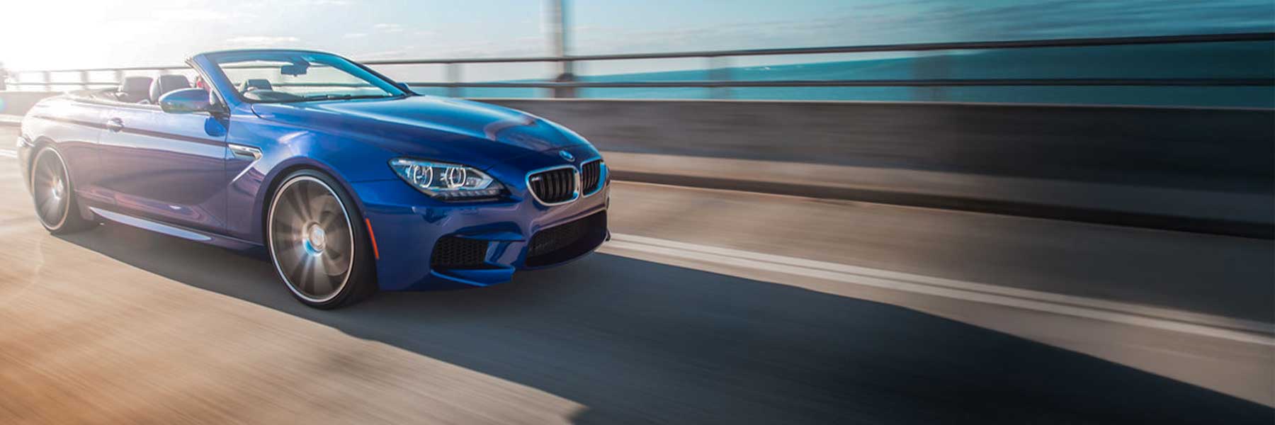 Banner image of a  BMW M6 F12 featuring original BMW wheels.