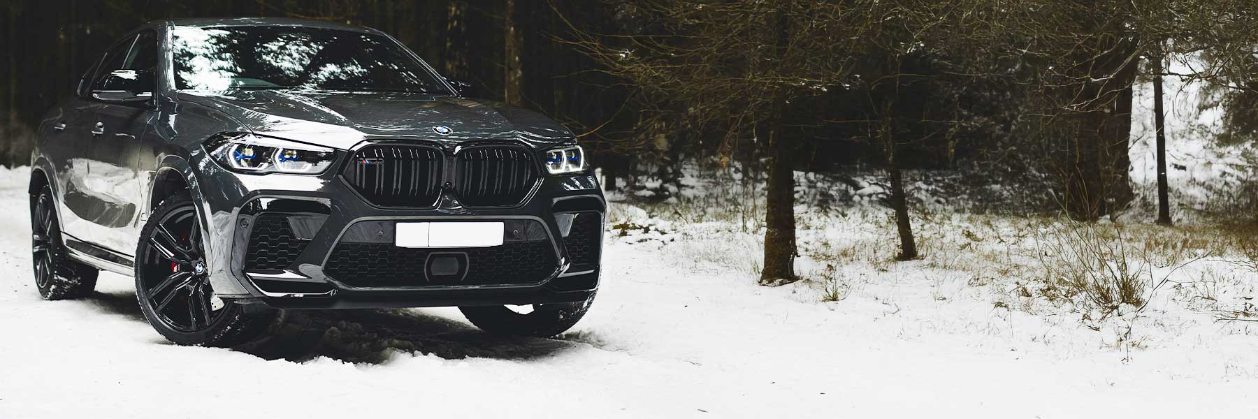 Banner image of a  BMW X6 M F96 featuring original BMW wheels.