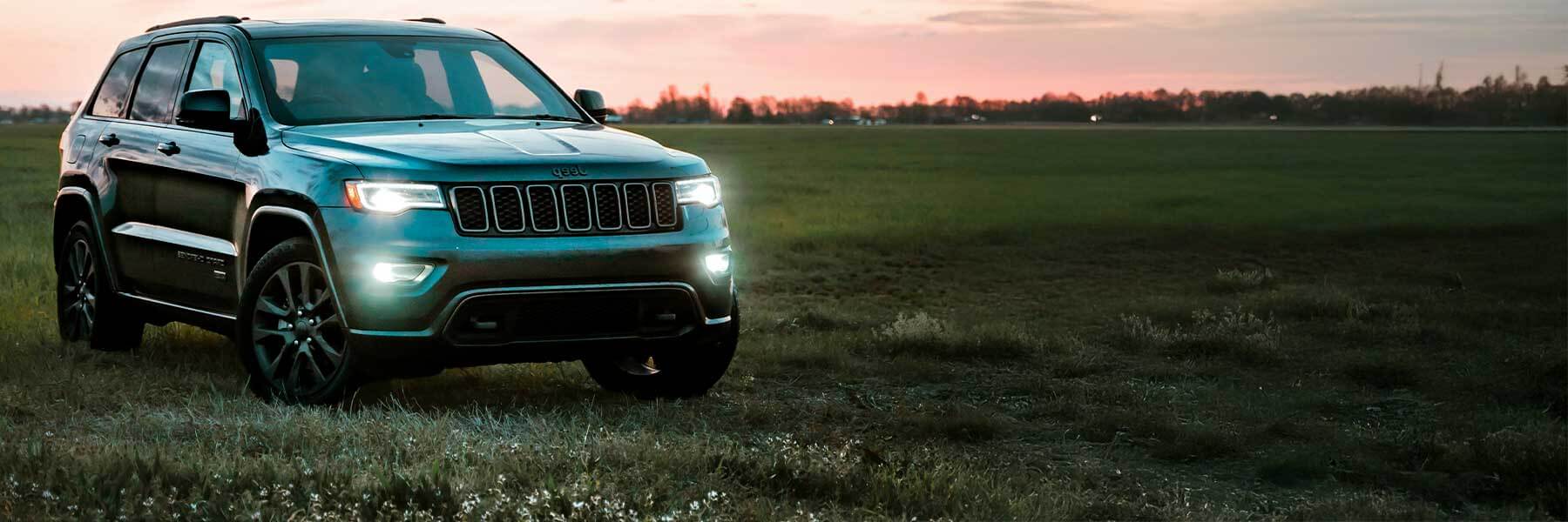 Banner image of a  Jeep Patriot PK featuring original Jeep wheels.