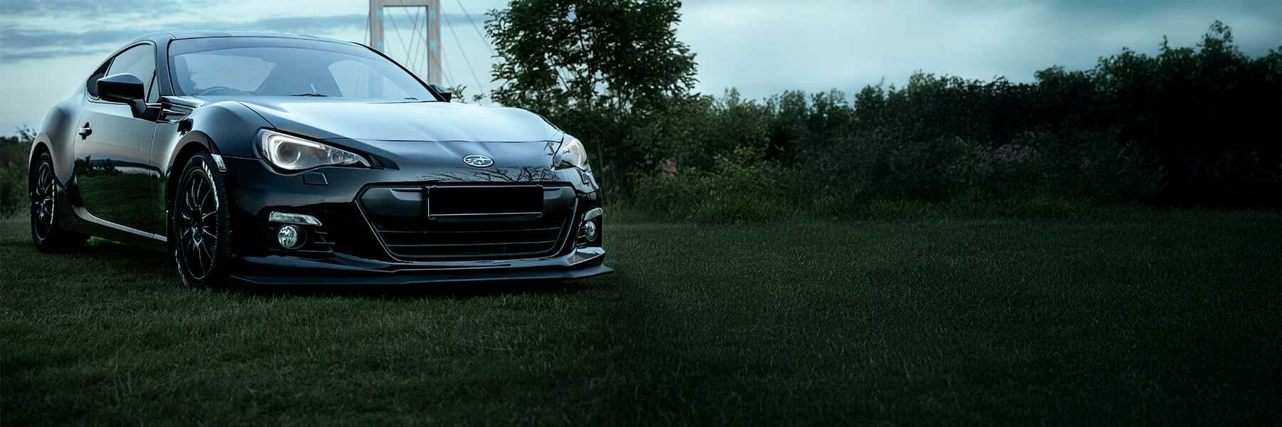 Featured banner showcasing the Subaru Levorg with original Subaru wheels.
