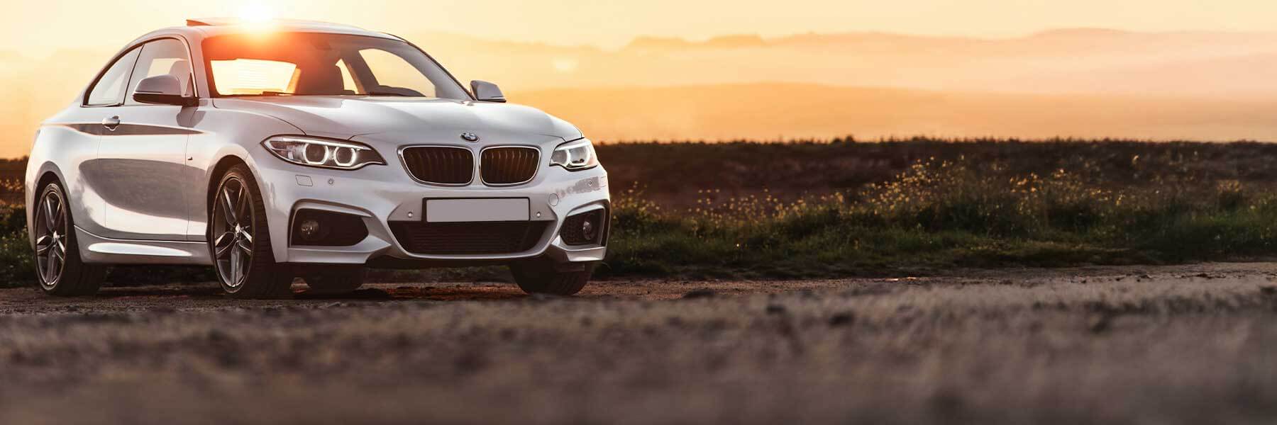 Banner image of a  BMW 2 Series U06 featuring original BMW wheels.