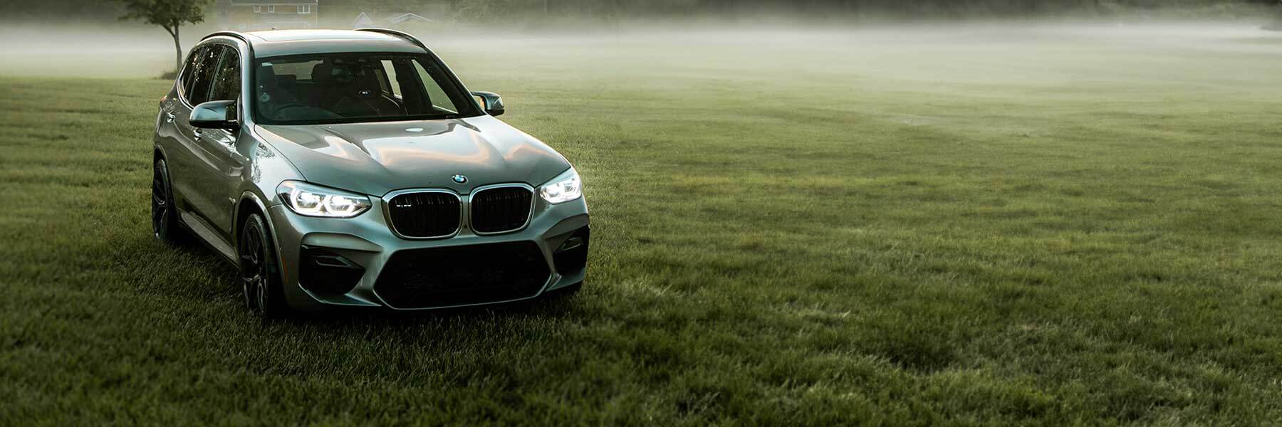 Featured banner showcasing the BMW X3 M with original BMW wheels.