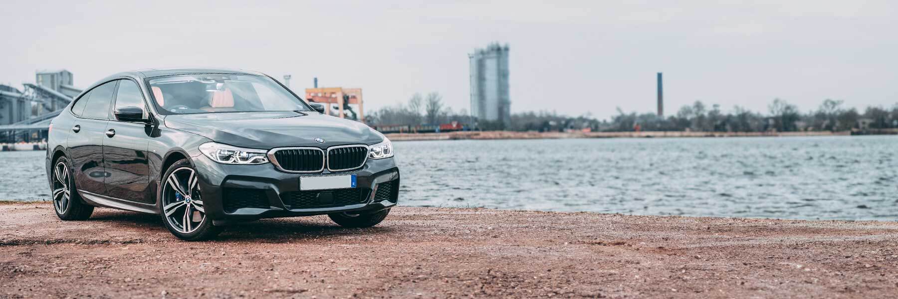 Featured banner showcasing the BMW 6 Series with original BMW wheels.