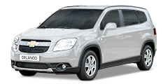 Browse Chevrolet Orlando models to find compatible wheels.