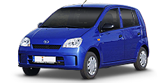 View Daihatsu Cuore Hatchback (2003 - 2005) L251 wheels (2003 - 2005)