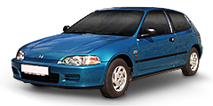 View Honda Civic Hatchback (1991 - 1995) EG2-6/8/9, EH9 wheels (1991 - 1995)