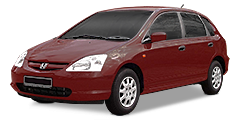 View Honda Civic Hatchback (2000 - 2005) EU5-9, EV1 wheels (2000 - 2005)