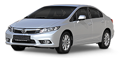 View Honda Civic Saloon (2010 - 2015) FB8 wheels (2010 - 2015)