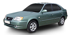 View Hyundai Accent Notchback (1999 - 2005) LC wheels (1999 - 2005)