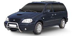 Browse Kia Carnival models to find compatible wheels.