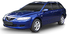 View Mazda 6 Estate (2002 - 2005) GG/GY wheels (2002 - 2005)
