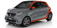 View Smart ForFour Hatchback (2014 - 2026) W453 wheels (2014 - 2026)