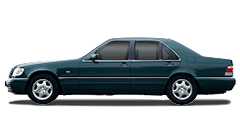 View Mercedes S-Class Saloon (1991 - 1998) W140 wheels (1991 - 1998)