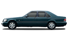 View Mercedes S-Class Saloon Long (1991 - 1998) V140 wheels (1991 - 1998)