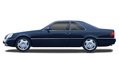 View Mercedes S-Class Coupe (1993 - 1996) C140 wheels (1993 - 1996)