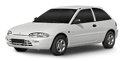 View Mitsubishi Colt/Lancer Hatchback (1992 - 1996) CAO, CAOW wheels (1992 - 1996)