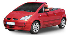 View Mitsubishi Colt Convertible (2006 - 2009) Z30, Z3B wheels (2006 - 2009)
