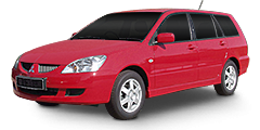 View Mitsubishi Lancer Estate (2003 - 2006) CS0 wheels (2003 - 2006)