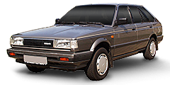 View Nissan Sunny Saloon (1985 - 1990) B12, B12A wheels (1985 - 1990)