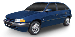 View Vauxhall Astra Hatchback (1991 - 1998) Astra-F, F-CC, T92 wheels (1991 - 1998)