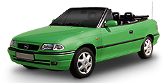 View Vauxhall Astra Convertible (1991 - 1999) F-Cabrio, T92/Conv wheels (1991 - 1999)