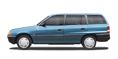 View Vauxhall Astra Estate (1991 - 1998) F-Carav., T92/Kom. wheels (1991 - 1998)