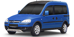 View Vauxhall Combo Estate (2001 - 2011) Combo-C wheels (2001 - 2011)