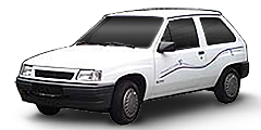View Vauxhall Corsa Saloon (1983 - 1993) Corsa-A, -A-CC wheels (1983 - 1993)