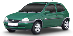 View Vauxhall Corsa Saloon (1993 - 1997) Corsa-B wheels (1993 - 1997)