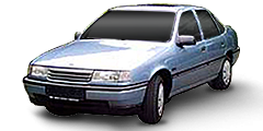View Vauxhall Vectra Saloon (1988 - 1995) Vectra-A, A-CC wheels (1988 - 1995)