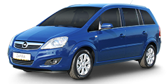 View Vauxhall Zafira Van (2005 - 2014) A-H/Monocab wheels (2005 - 2014)