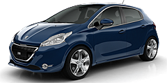 Browse Peugeot 208 models to find compatible wheels.