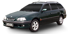 View Toyota Avensis Estate (1997 - 2003) T22 wheels (1997 - 2003)