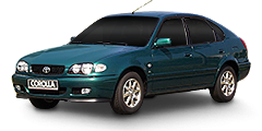 View Toyota Corolla Hatchback (1997 - 2002) E11 wheels (1997 - 2002)